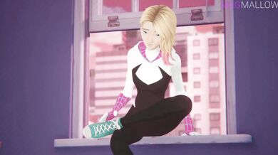 Gwen Across the Spider-Verse: A Hentai Porn Parody
