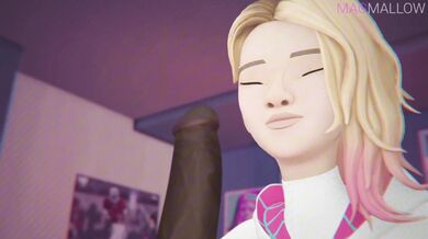 Gwen Across the Spider-Verse: A Hentai Porn Parody