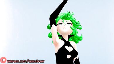 Black Mamba's Tatsumaki in MMD Hentai Porn Video