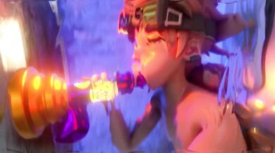 Sylvie's Wet and Naked in the Steamy Shower Room [LilyD3D]