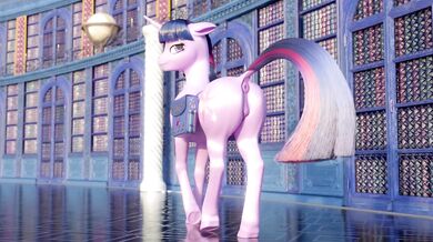 Twilight's Erotic Display in the Library: An Expanded Version [Ponyclop Reproduction]