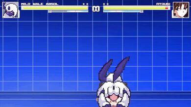 Ryougi Shiki Gets Fertilized in M.U.G.E.N.