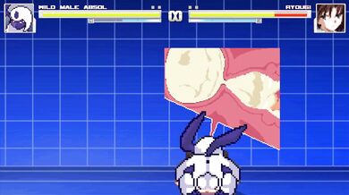 Ryougi Shiki Gets Fertilized in M.U.G.E.N.
