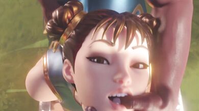 Black Chun Li's Threesome with Dusty Lovers