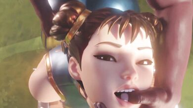 Black Chun Li's Threesome with Dusty Lovers