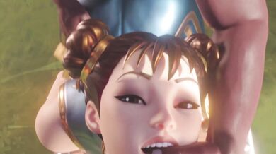 Black Chun Li's Threesome with Dusty Lovers