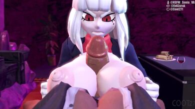 Devil's Plaything: Futanari on Female Breast Expansion