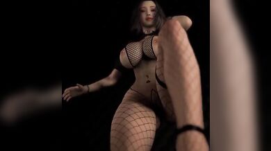Cumming Inside Her Mouth from Behind: A Foot Fetish POV Experience