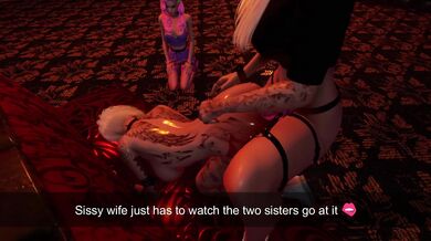 Two evil siblings have some bondage and rough sex fun