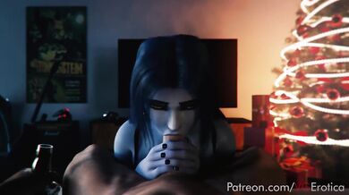 Vgerotica's Widowmaker Christmas Blowjob