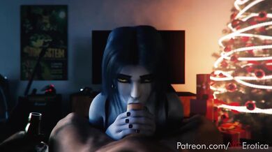 Vgerotica's Widowmaker Christmas Blowjob