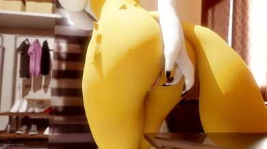 Renamon's Furry Romance: A Tail of Love and Lust