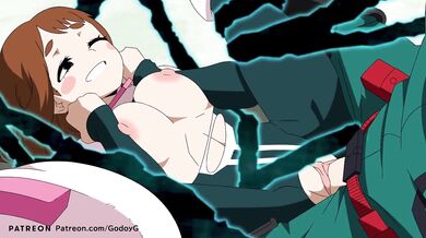 Uraraka's Anal Desires Fulfilled by Deku