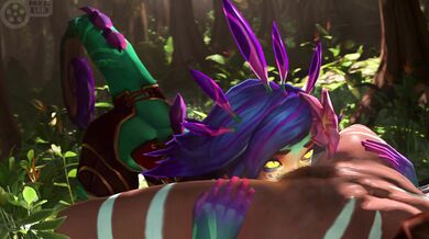 Naughty Nexus: Neeko and Nidalee's Meklab Mischief