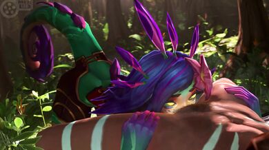 Naughty Nexus: Neeko and Nidalee's Meklab Mischief