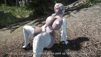 A Dark Elf's Sensual Encounter with a Feral Werewolf