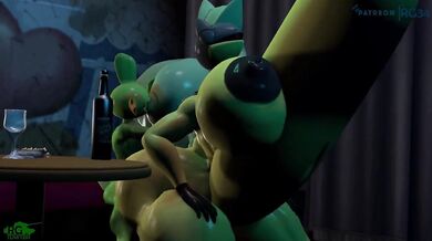 Lucky Tail Lizard: Big Dick Mudkip's Wild Adventures in the Club!