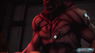 Hitomi's Epic Battle Against the Demonic Beast