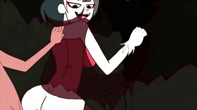 The Vampire Queen Gwendolyn Sucks and Fucks her Way Through the Night