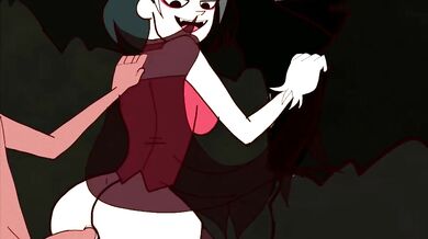 The Vampire Queen Gwendolyn Sucks and Fucks her Way Through the Night