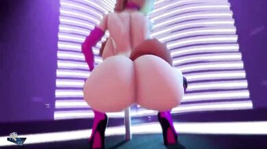 My Little Pony's Sensual Dancing on the Floor in a Porno Video Reupload