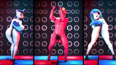 My Little Pony's Sensual Dancing on the Floor in a Porno Video Reupload