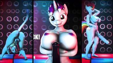 My Little Pony's Sensual Dancing on the Floor in a Porno Video Reupload