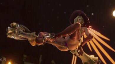 Broomstick Bondage with a Ghoulish Beauty [SleepzHour]