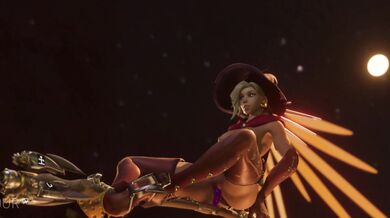 Broomstick Bondage with a Ghoulish Beauty [SleepzHour]