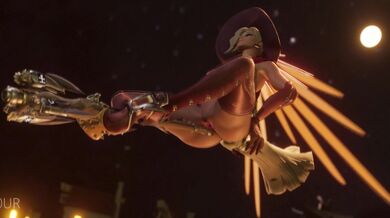 Broomstick Bondage with a Ghoulish Beauty [SleepzHour]