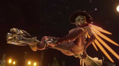 Broomstick Bondage with a Ghoulish Beauty [SleepzHour]