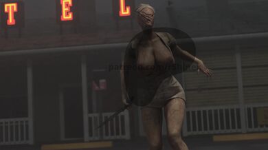 Naughty Nurse's 4K Playtime in Silent Hill 2!