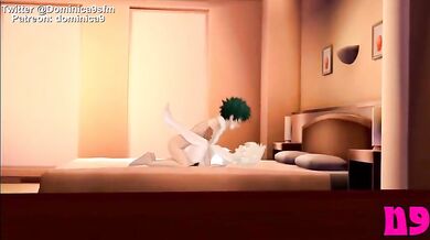Deku se va a casa de Mitsuki (Subtítulos en español)