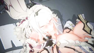 Kiana Kaslana and Raiden Mei's First Encounter in Part 1 of Their Hentai Adventure