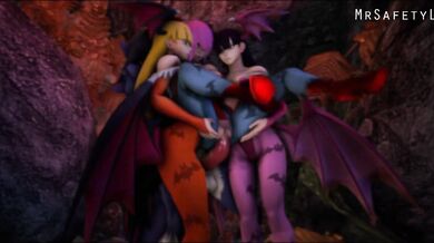 Morrigan Aensland and Jon Talbain's Forbidden Fuckfest - MrSafetyLion