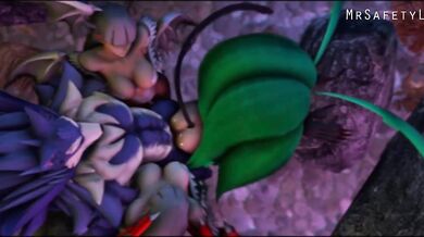 Morrigan Aensland and Jon Talbain's Forbidden Fuckfest - MrSafetyLion