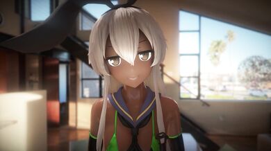 [4K] Big Tits and Lolis - Shimakaze's Wild Ride with Kotori Otonashi