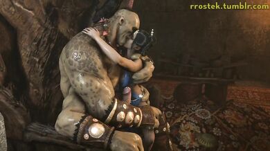 Goro's Shokan Warrior Tongue Runs WILD on Kitana's Mile-High Thunder Thighs!