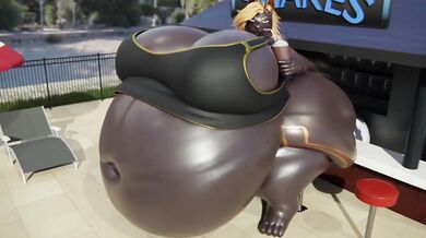 The Goddess Anubi Booba, Belching and Gaining Weight in 'It's Been a While... Maybe My Followers Haven't Seen Enough of Me Lately'