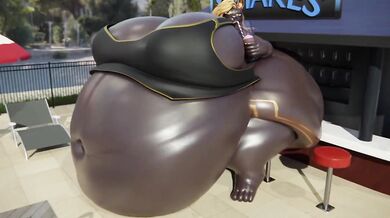 The Goddess Anubi Booba, Belching and Gaining Weight in 'It's Been a While... Maybe My Followers Haven't Seen Enough of Me Lately'