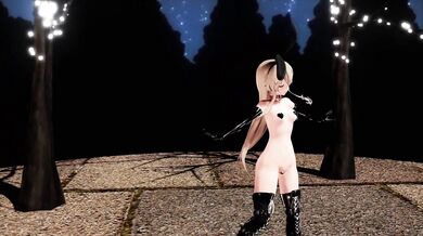 Busty Shimakaze Gets Fucked Hard in the Ass by Snowman 'P-Chan' During a Winter's Night [R15]
