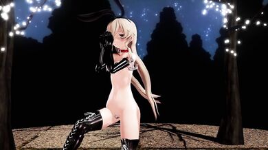 Busty Shimakaze Gets Fucked Hard in the Ass by Snowman 'P-Chan' During a Winter's Night [R15]