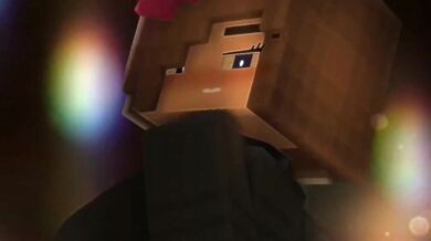 SlipperyT's Jenny Belle Gives Her Wet Tight Pussy to the Minecraft World