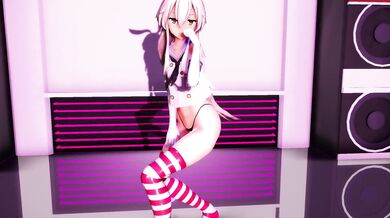 Juggling Juicy Melons with Shimakaze's Freshly Baked Apple Pies [R18 MMD Video]