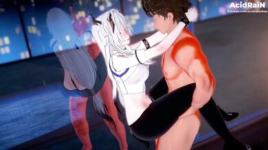 Selene's Tale of Two Cocks: Gengchen and Her Futanari Lover [Aether Gazer]