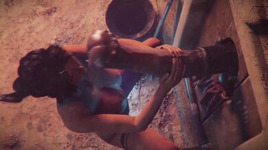 Lara Croft, The Naughty Archaeologist - Exploring Ancient Ruins PMV
