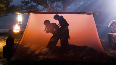 Gang-banged Camilla Gets Tied Up and Fucked from All Angles