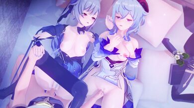'The Sexual Escapades of a Naughty School Girl: Keqing and Ganyu's Harem Impact Episode 4 in 4K (English VA version) - Masturbation Point of View'