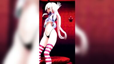 Shimakaze's Booty Humping Bonanza [MMD R18] GenesisMMD