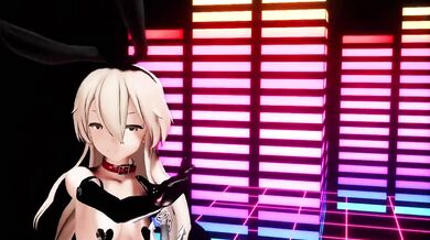 Riding the Shimakaze Wave with P-chan's Hot Body in MMD R15 Hentai Action!